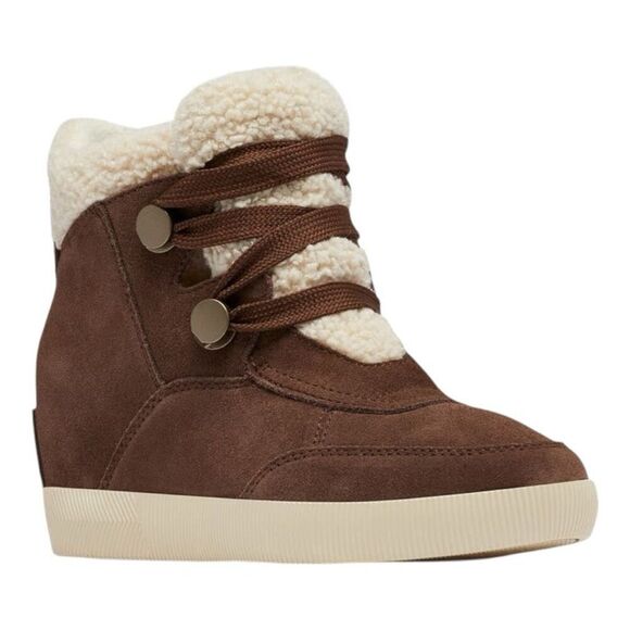 SOREL Out N About Faux Shearling Bootie size 8 NWB - Picture 1 of 7